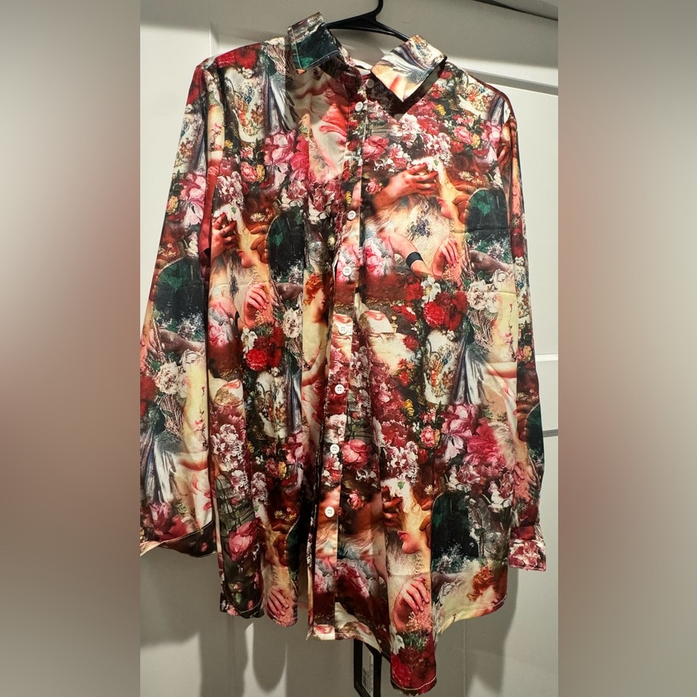 PrettyLittleThing Floral Print Jacket